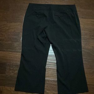 Maurices 24 reg length black very nice dress slacks
